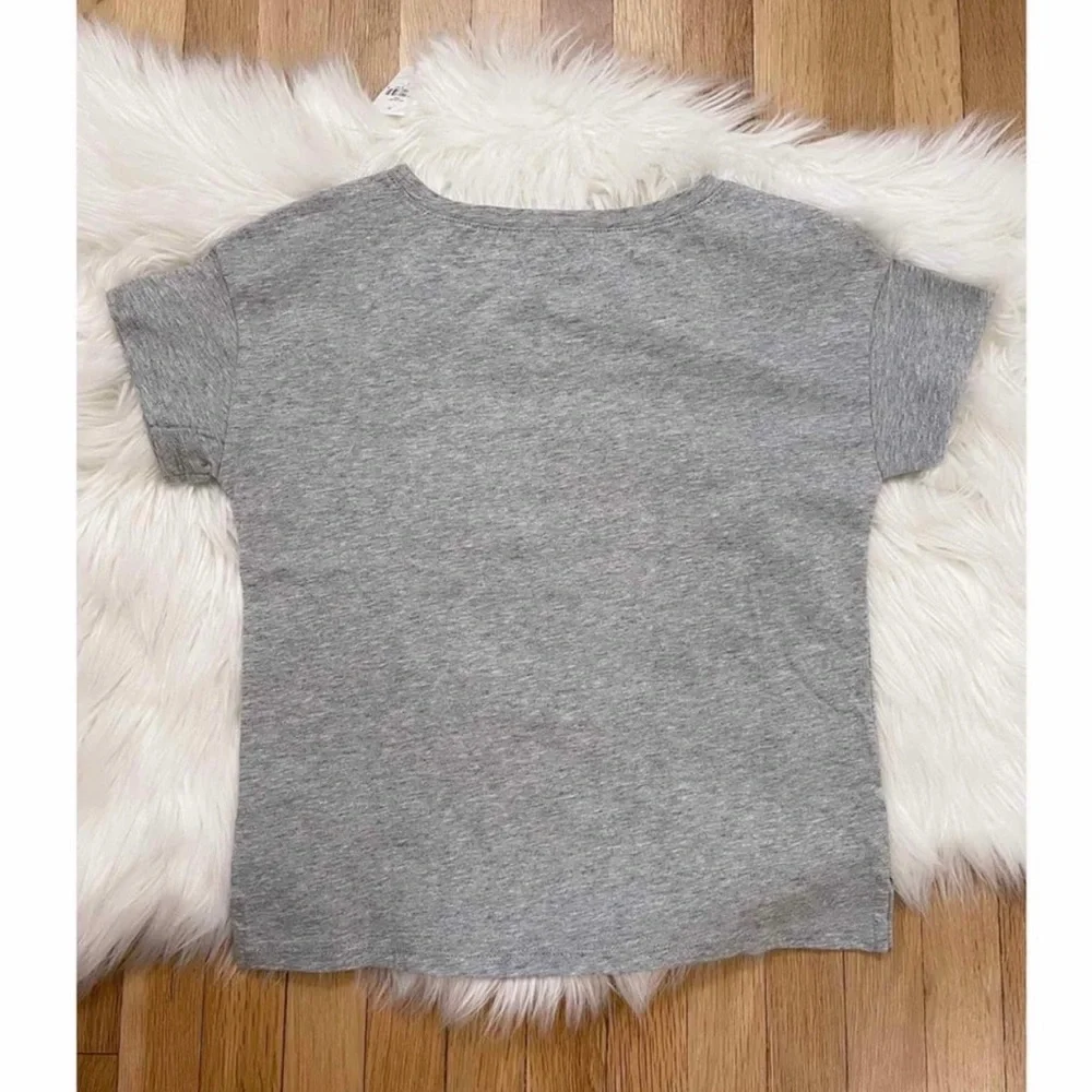 GAP Girls Flippy Sequin Graphic T-Shirt in Gray